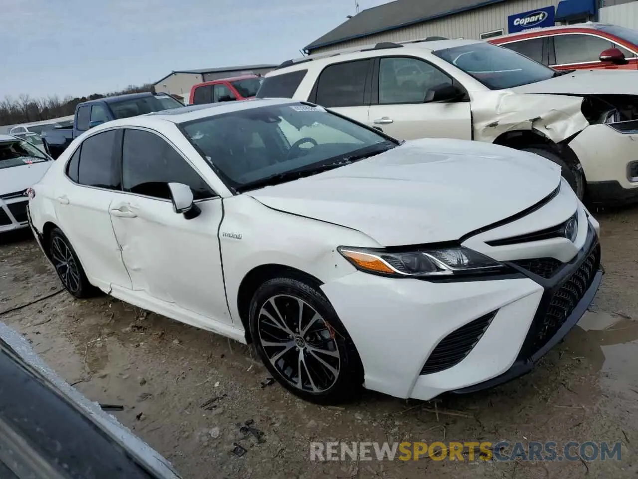 4 fotografías del automóvil dañado 4T1J31AK8LU014223 TOYOTA CAMRY 2020
