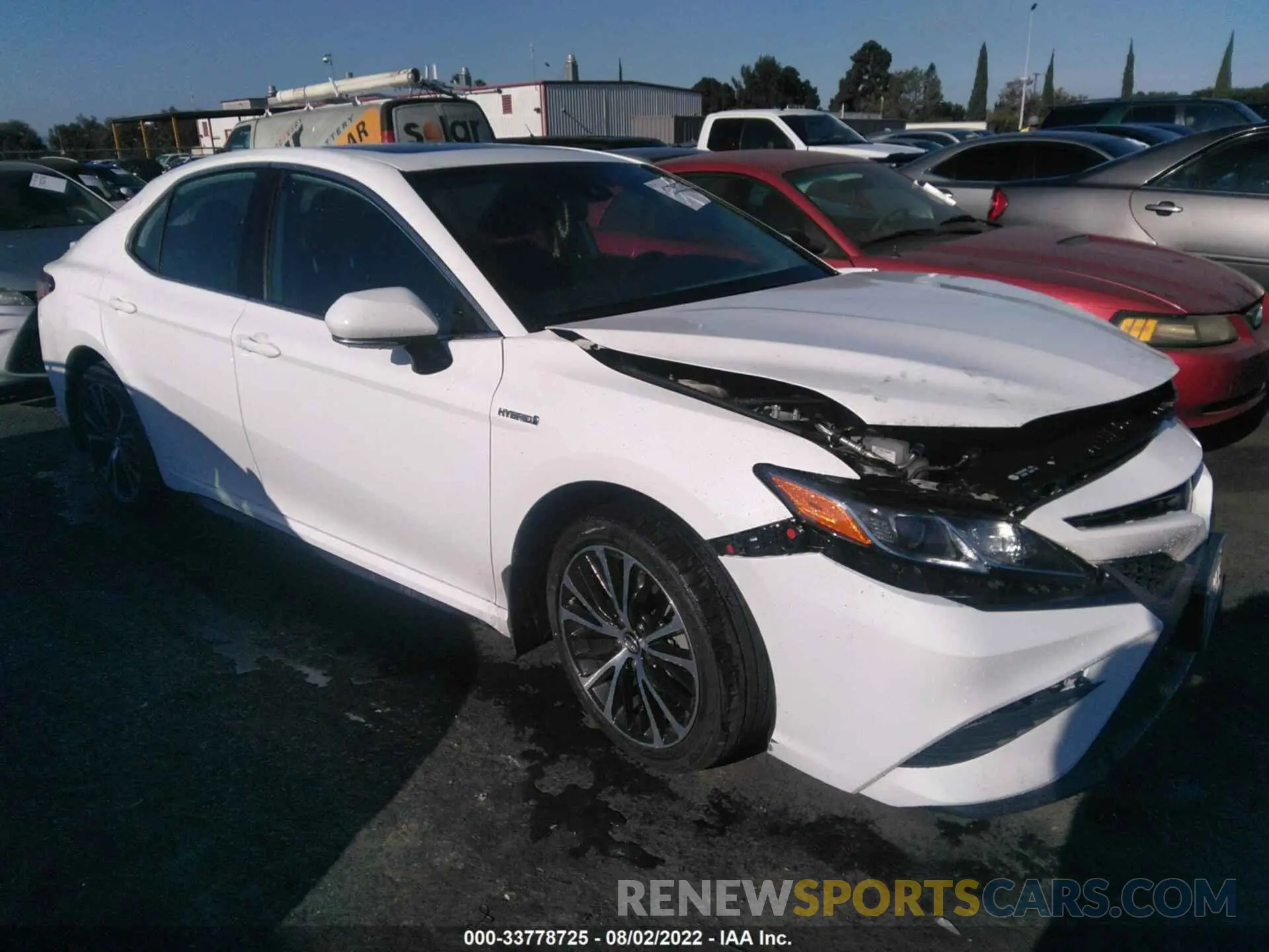 1 fotografías del automóvil dañado 4T1J31AK8LU520683 TOYOTA CAMRY 2020