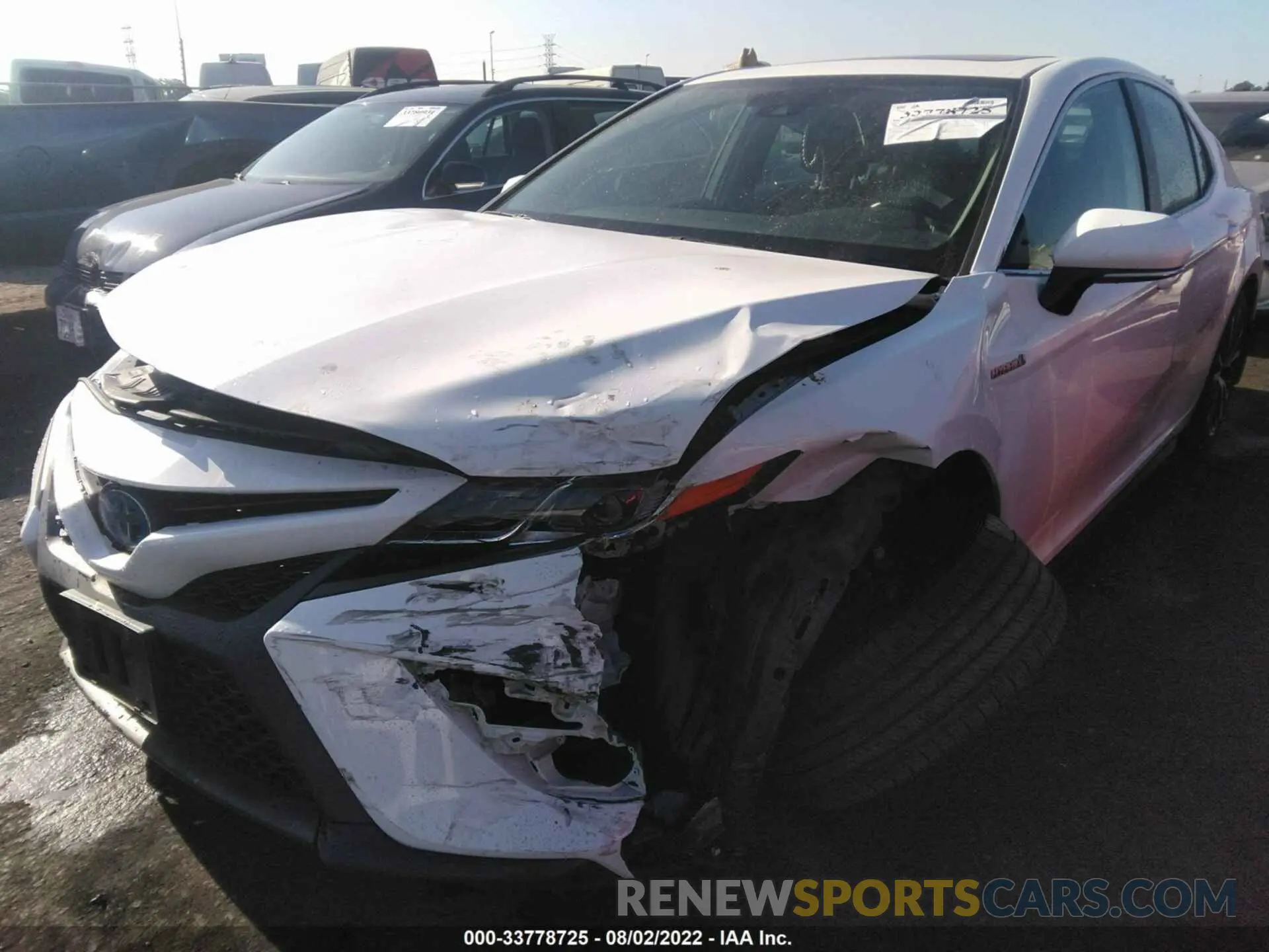 6 fotografías del automóvil dañado 4T1J31AK8LU520683 TOYOTA CAMRY 2020
