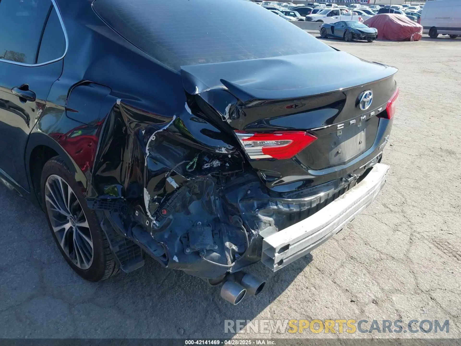 6 fotografías del automóvil dañado 4T1J31AK9LU016711 TOYOTA CAMRY 2020