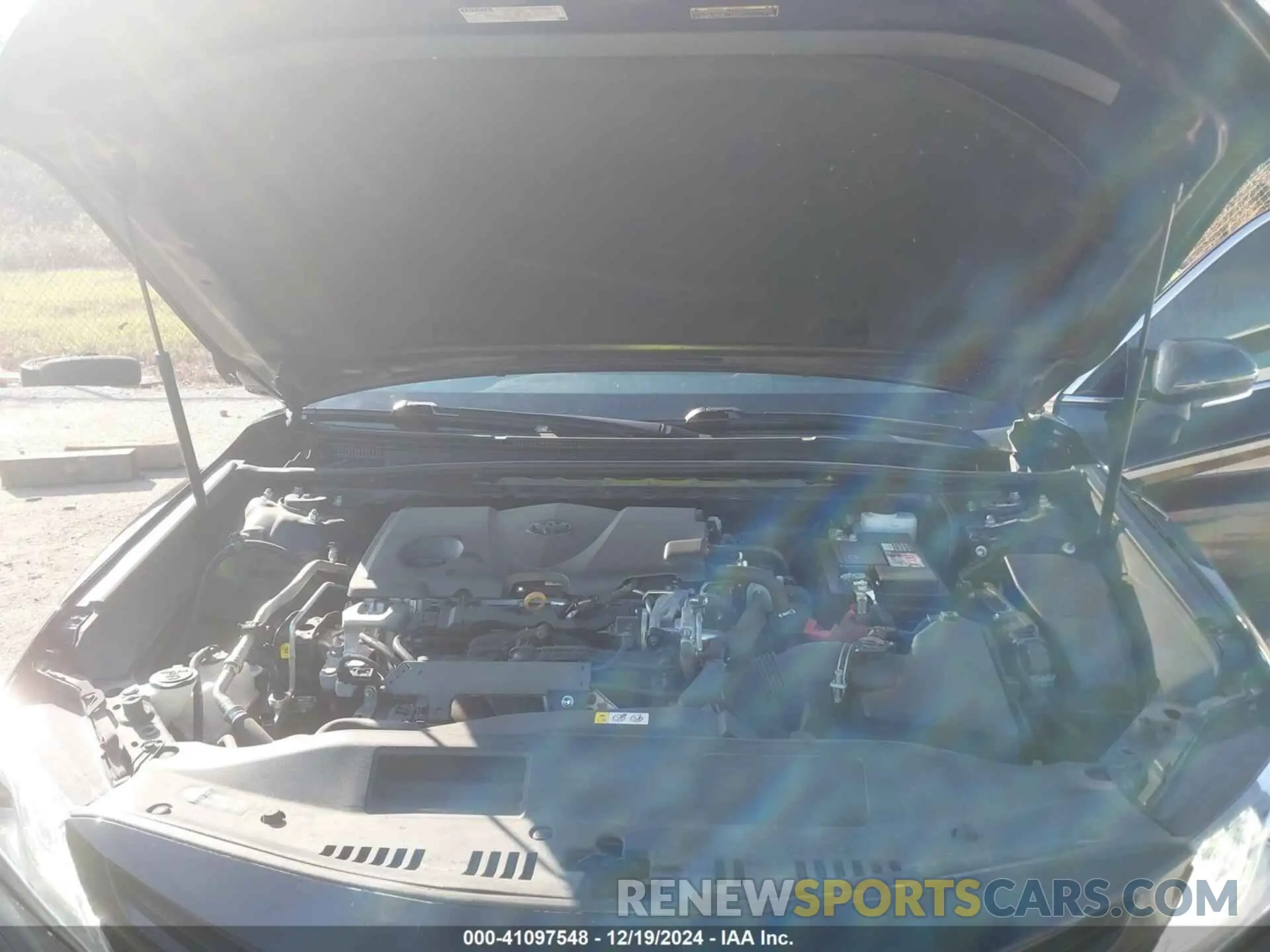 10 fotografías del automóvil dañado 4T1K61AK0LU372735 TOYOTA CAMRY 2020