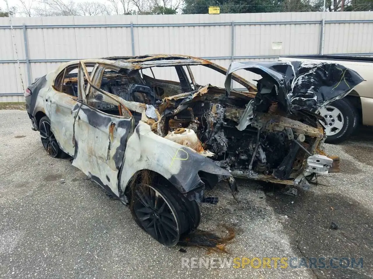 1 fotografías del automóvil dañado 4T1K61AK0LU383900 TOYOTA CAMRY 2020