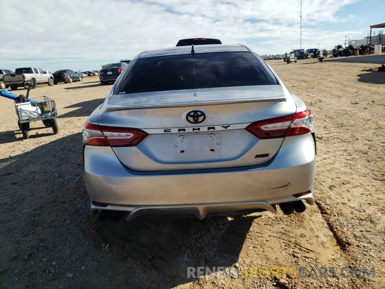 6 fotografías del automóvil dañado 4T1K61AK0LU924444 TOYOTA CAMRY 2020