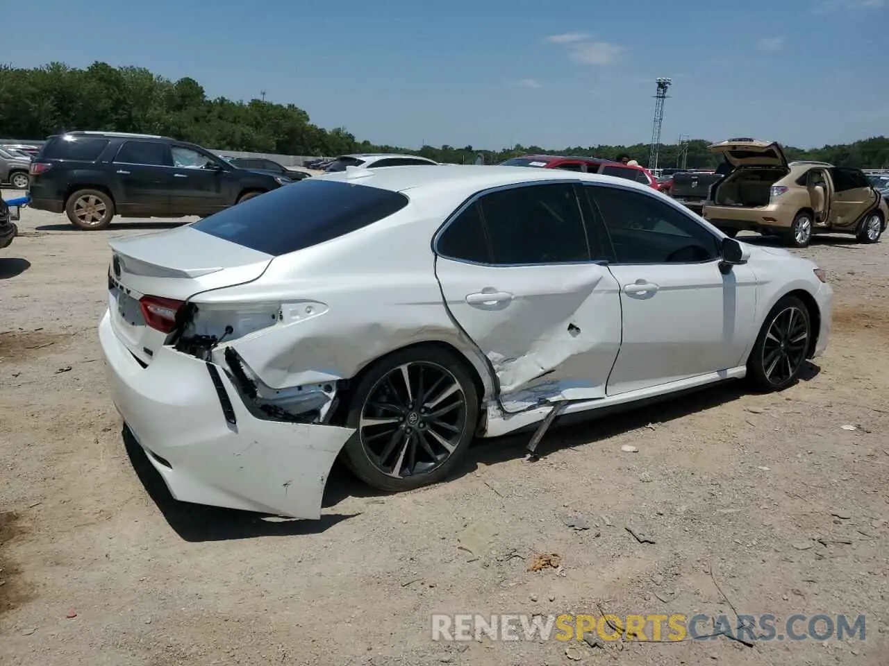 3 fotografías del automóvil dañado 4T1K61AK0LU944497 TOYOTA CAMRY 2020