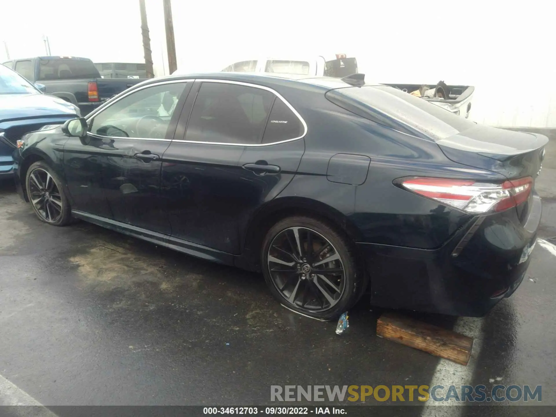 3 fotografías del automóvil dañado 4T1K61AK0LU968220 TOYOTA CAMRY 2020
