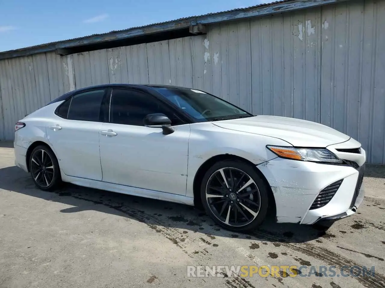 4 fotografías del automóvil dañado 4T1K61AK1LU325553 TOYOTA CAMRY 2020