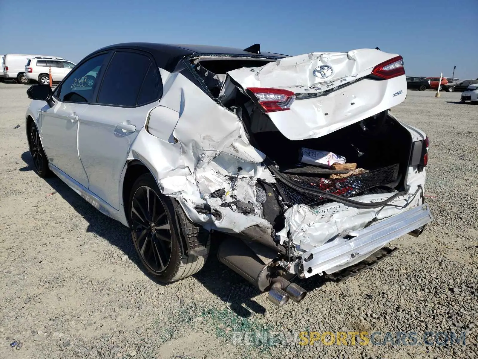 3 fotografías del automóvil dañado 4T1K61AK1LU372341 TOYOTA CAMRY 2020