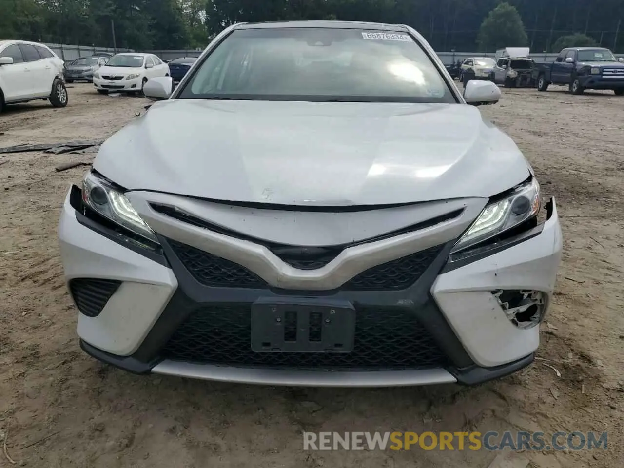 5 fotografías del automóvil dañado 4T1K61AK1LU386286 TOYOTA CAMRY 2020