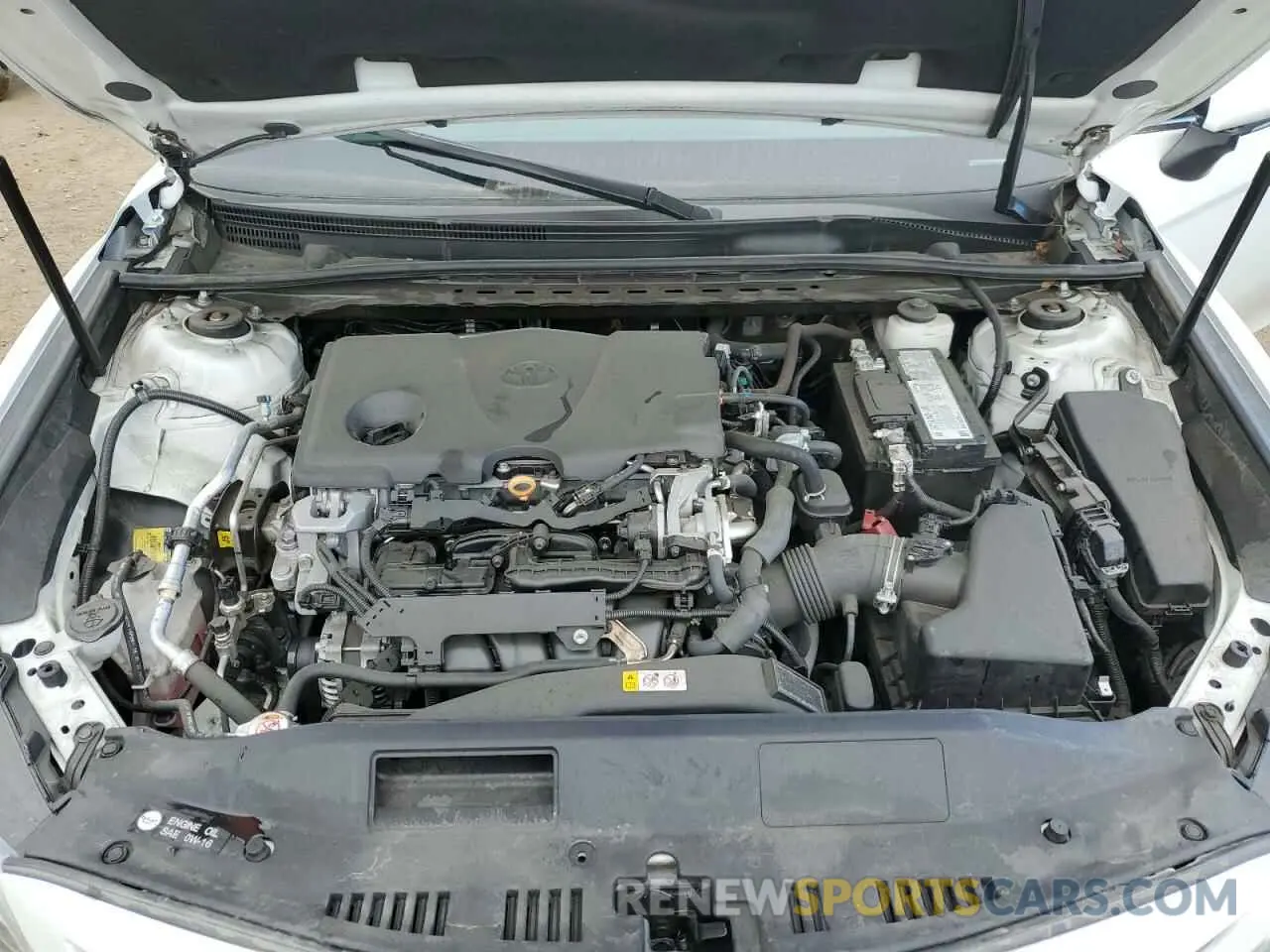 11 fotografías del automóvil dañado 4T1K61AK1LU390256 TOYOTA CAMRY 2020