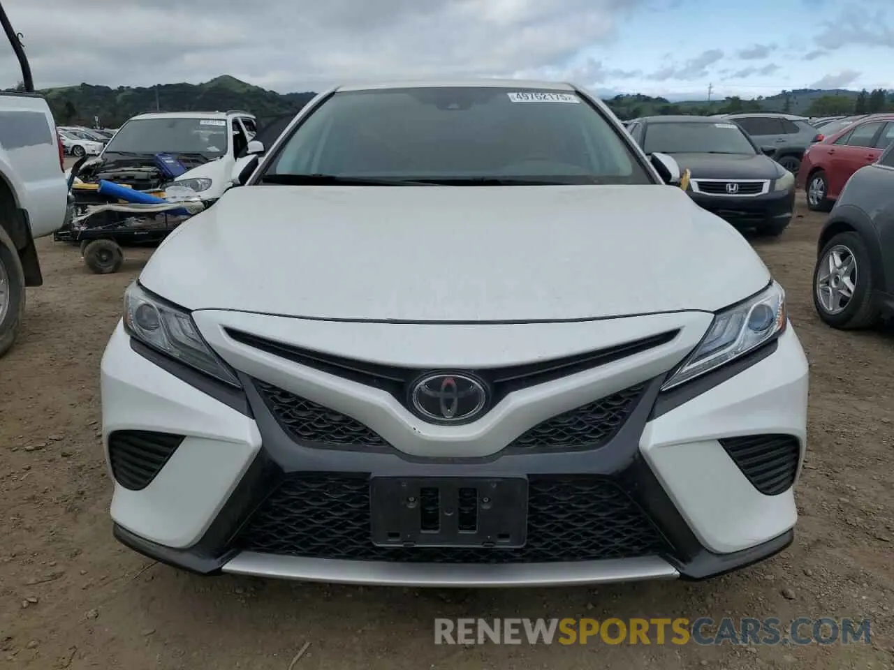 5 fotografías del automóvil dañado 4T1K61AK1LU390256 TOYOTA CAMRY 2020