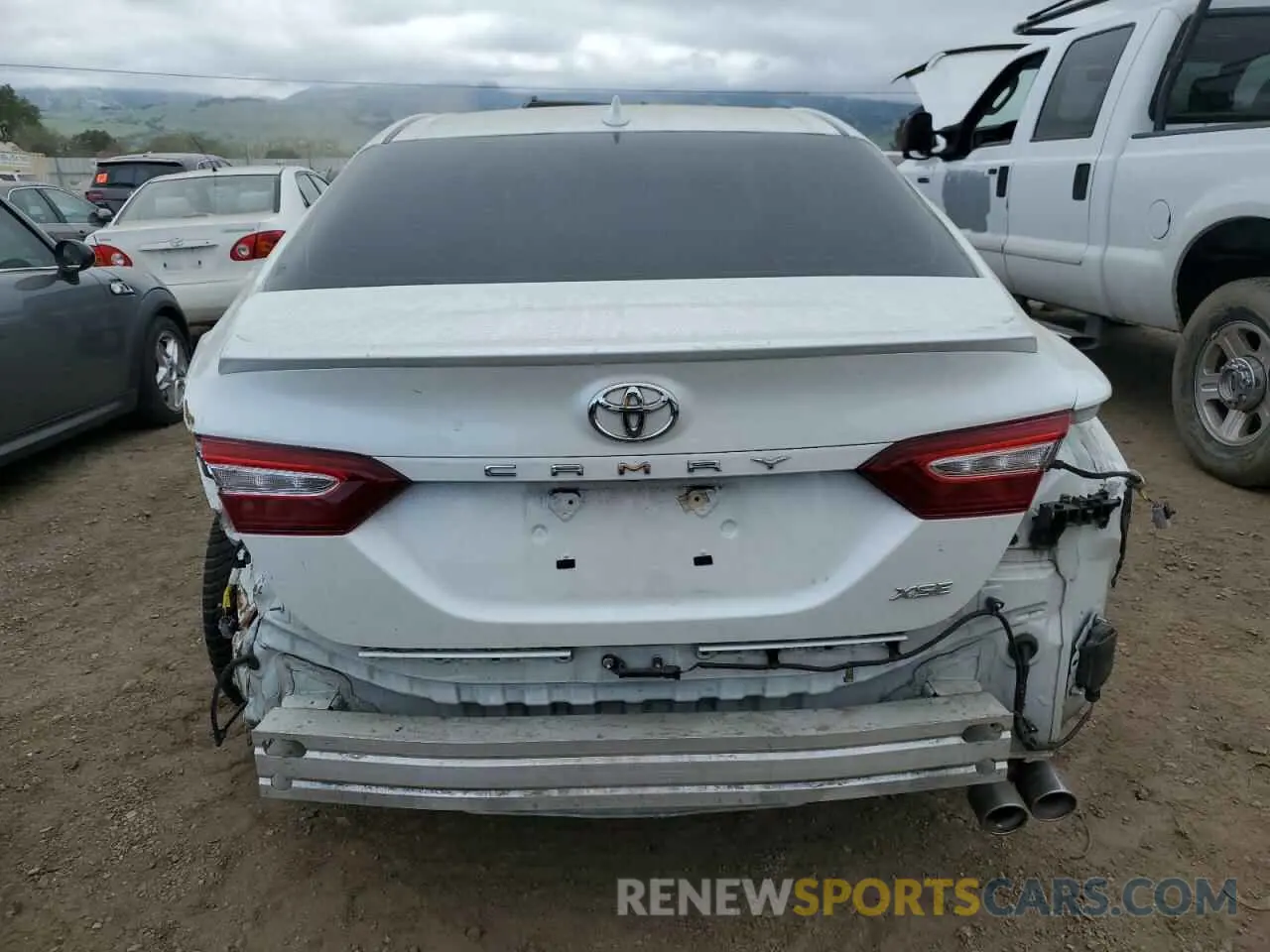 6 fotografías del automóvil dañado 4T1K61AK1LU390256 TOYOTA CAMRY 2020