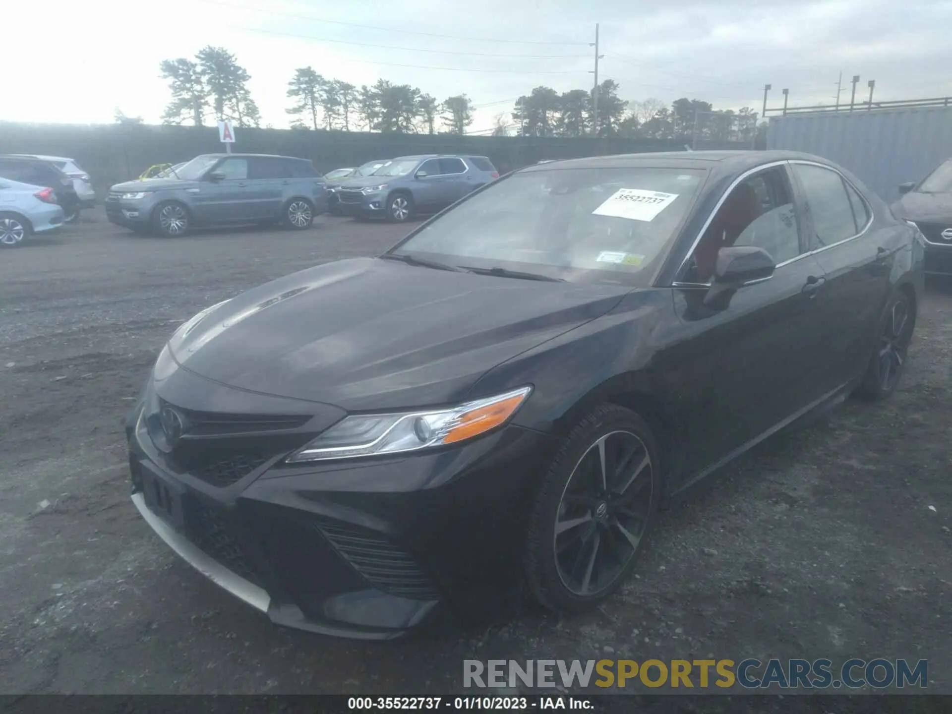 2 fotografías del automóvil dañado 4T1K61AK1LU859636 TOYOTA CAMRY 2020