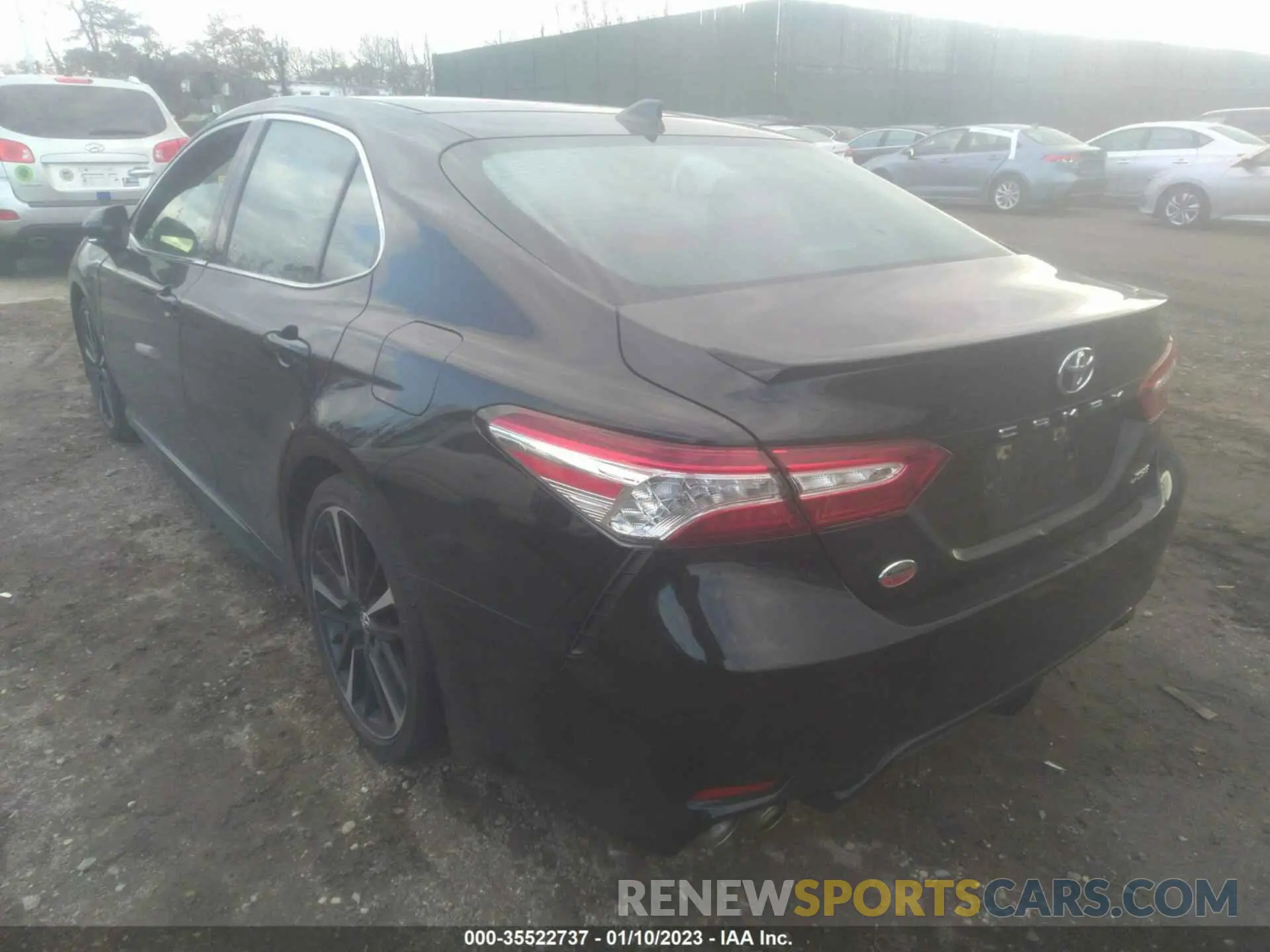 3 fotografías del automóvil dañado 4T1K61AK1LU859636 TOYOTA CAMRY 2020