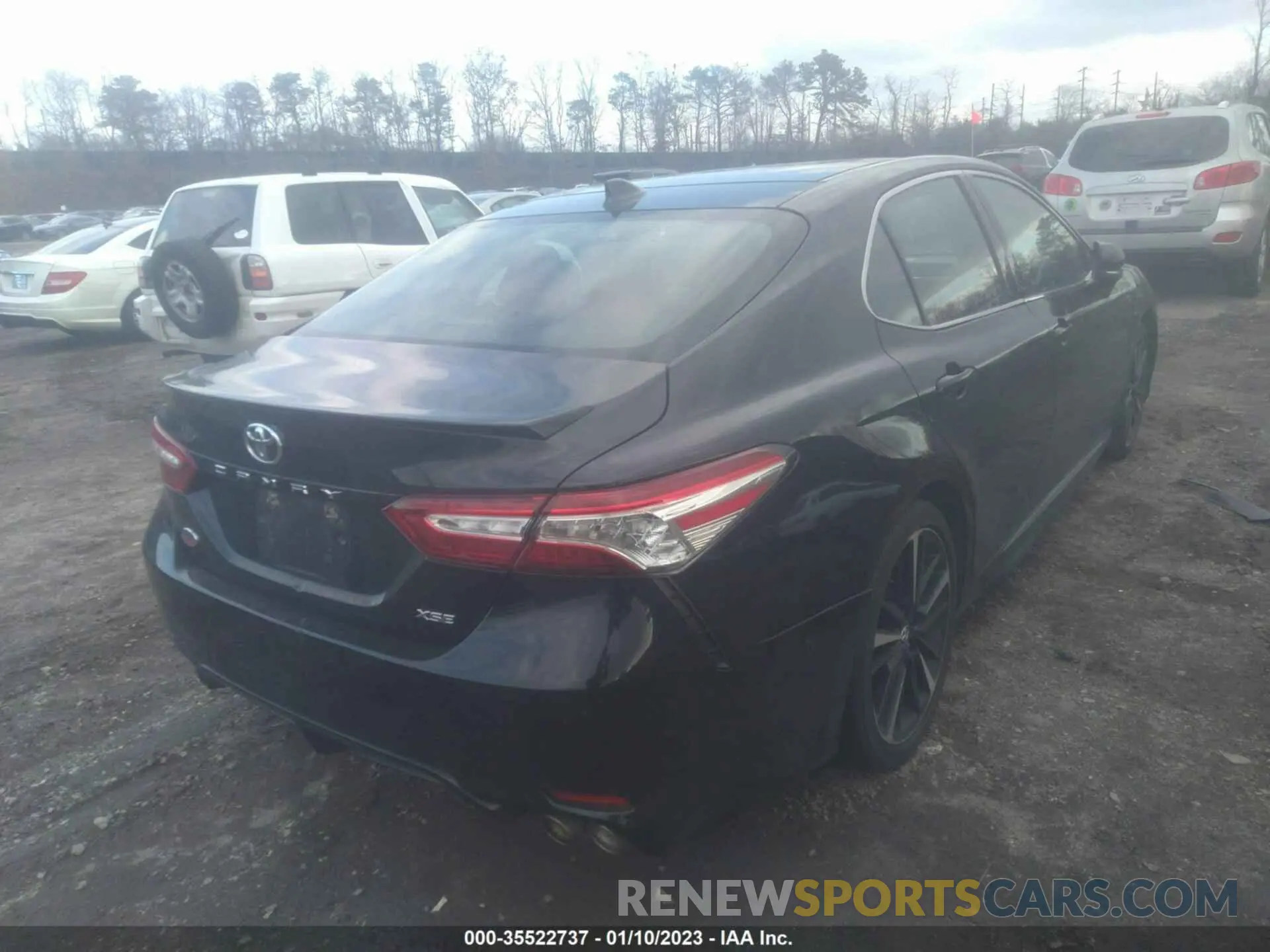 4 fotografías del automóvil dañado 4T1K61AK1LU859636 TOYOTA CAMRY 2020