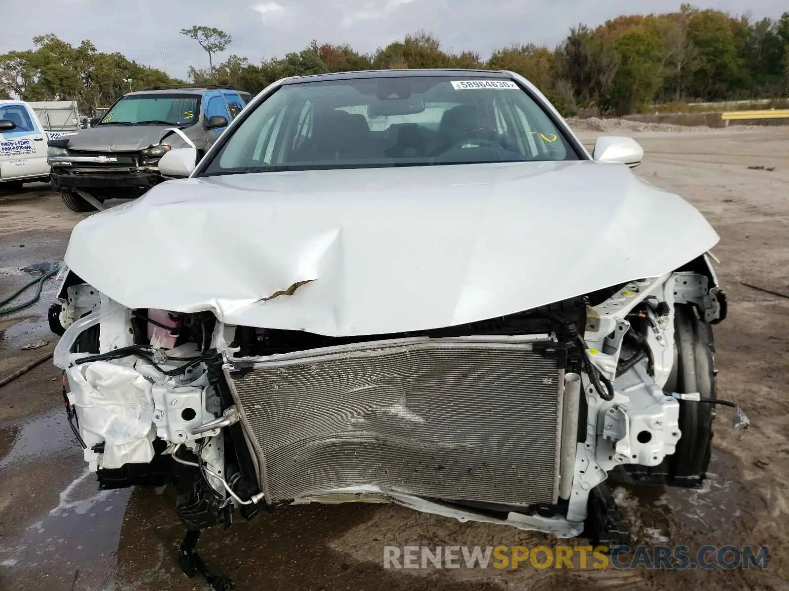 9 fotografías del automóvil dañado 4T1K61AK1LU862987 TOYOTA CAMRY 2020