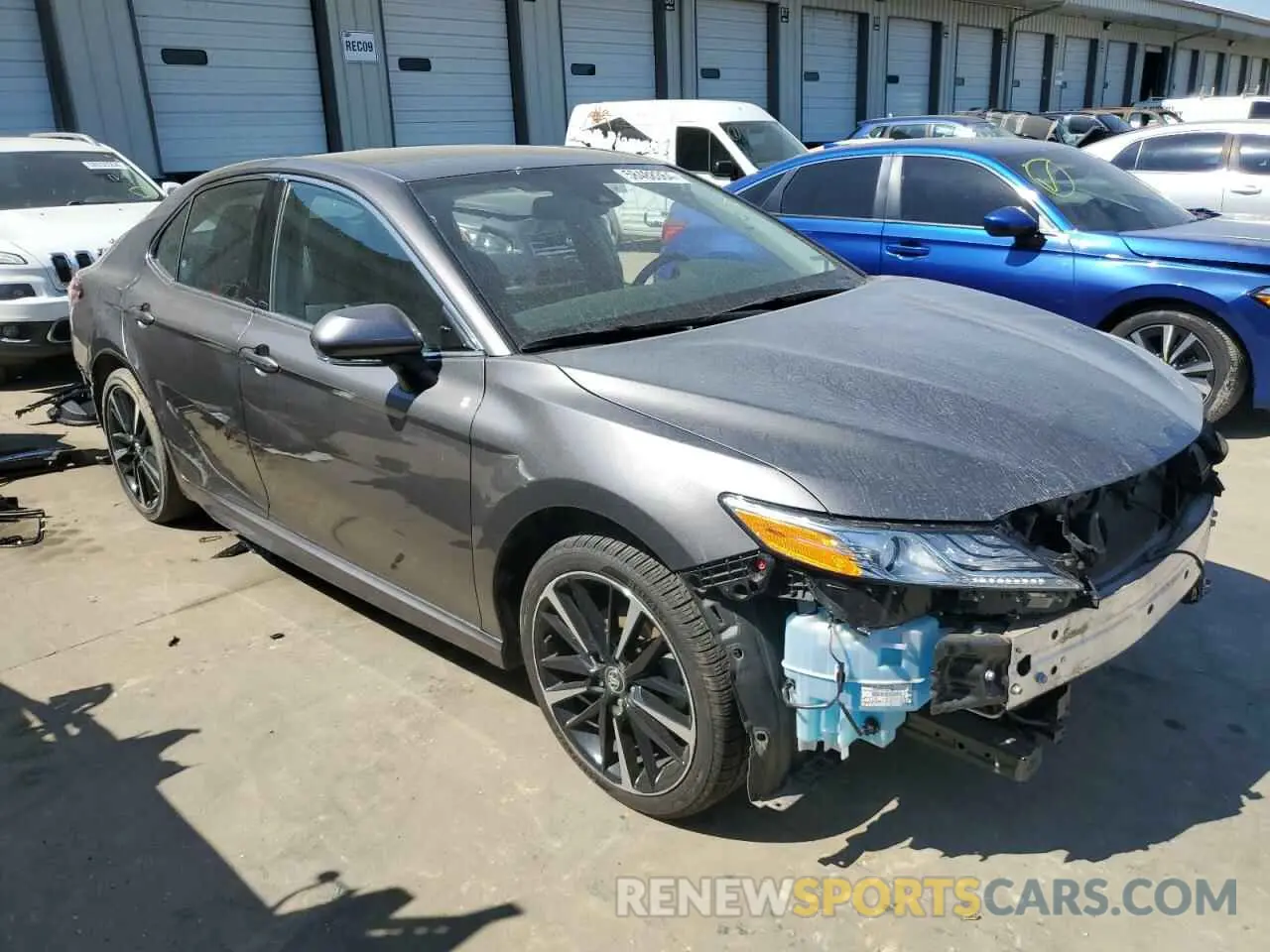 4 fotografías del automóvil dañado 4T1K61AK1LU872225 TOYOTA CAMRY 2020