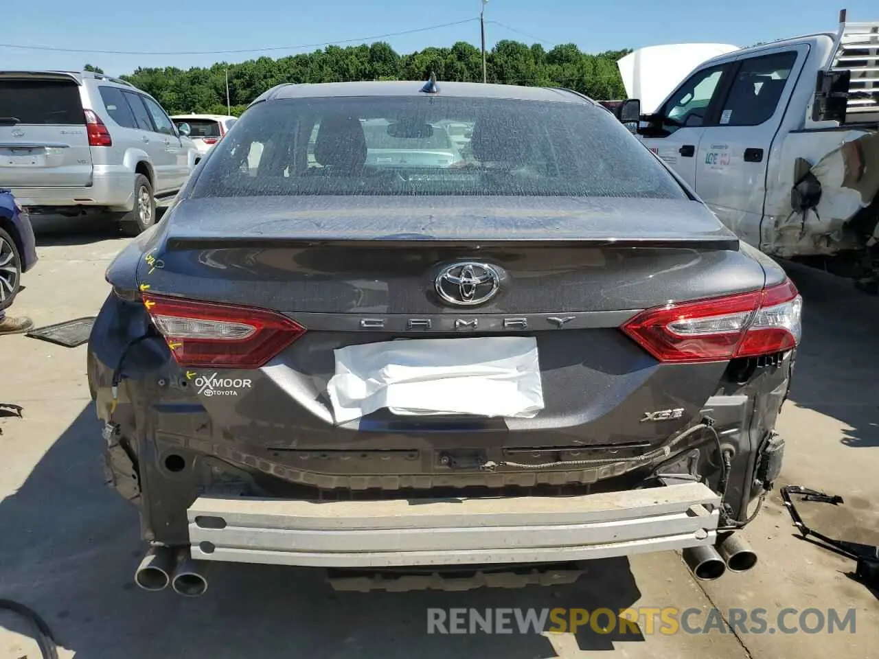 6 fotografías del automóvil dañado 4T1K61AK1LU872225 TOYOTA CAMRY 2020