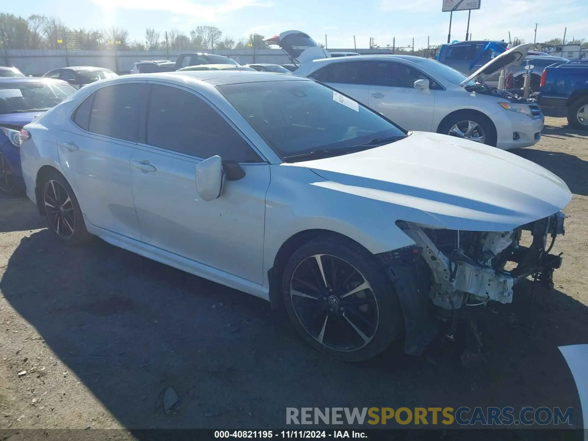 14 fotografías del automóvil dañado 4T1K61AK1LU876338 TOYOTA CAMRY 2020