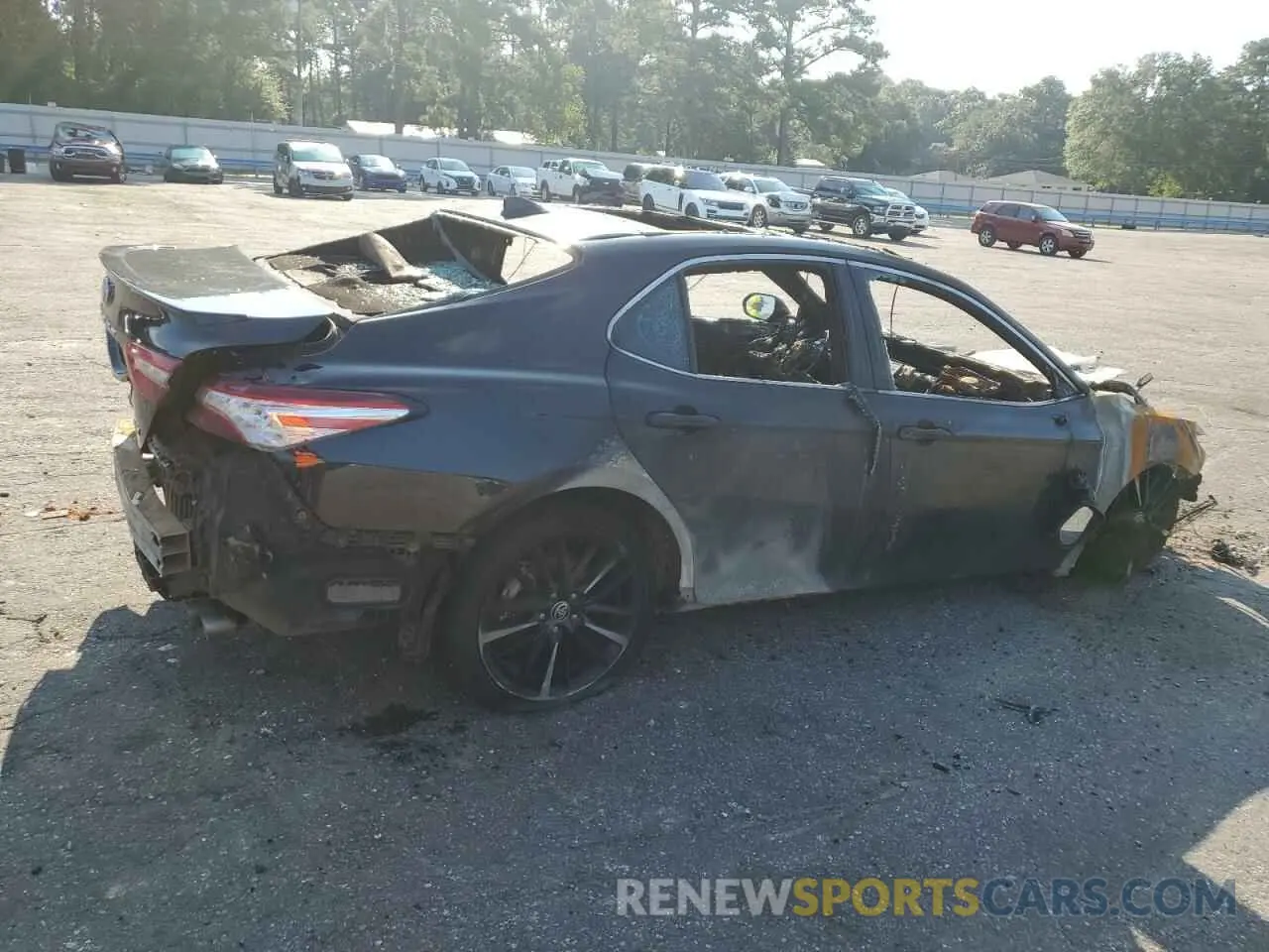 3 fotografías del automóvil dañado 4T1K61AK1LU949630 TOYOTA CAMRY 2020
