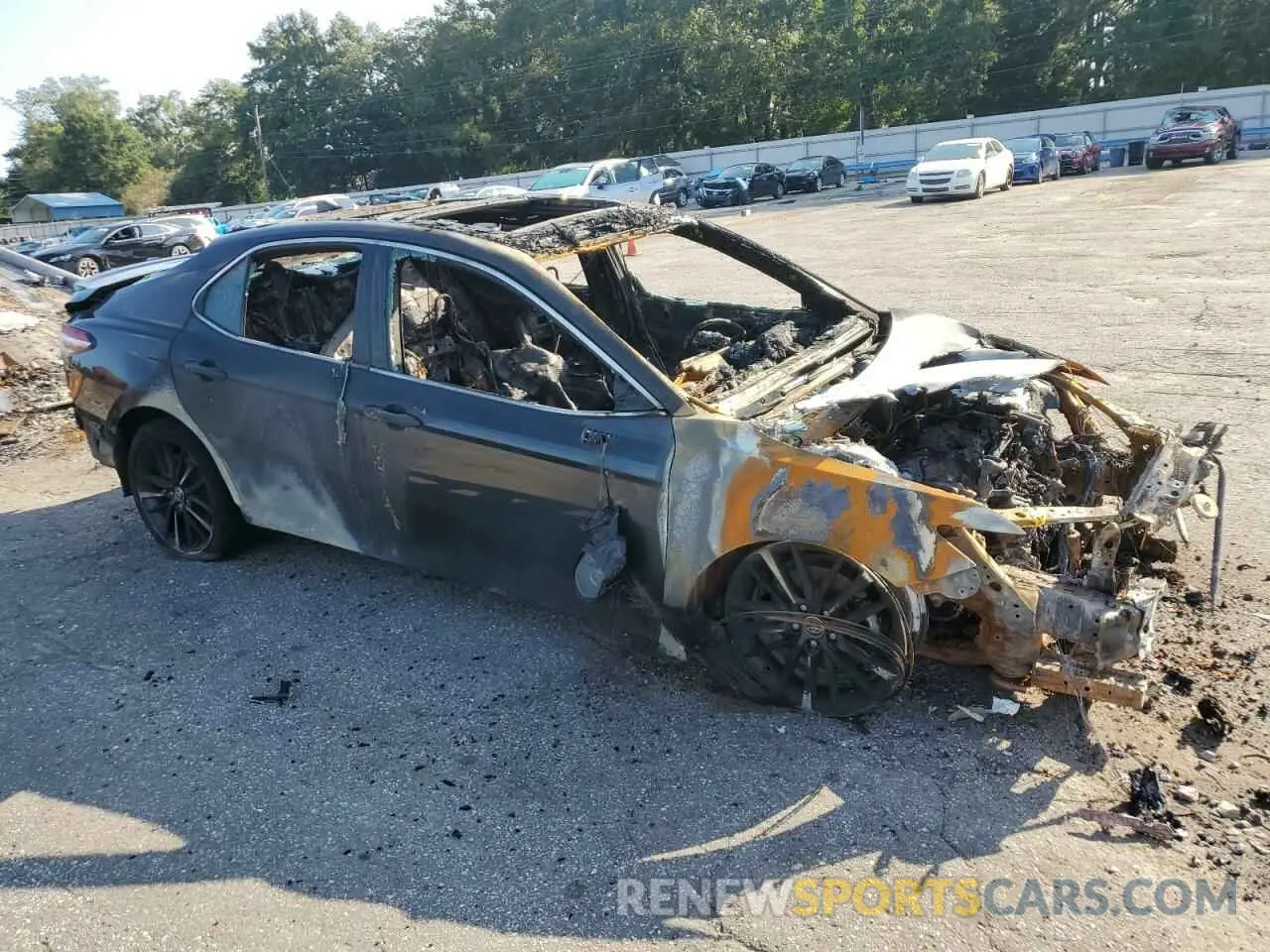 4 fotografías del automóvil dañado 4T1K61AK1LU949630 TOYOTA CAMRY 2020