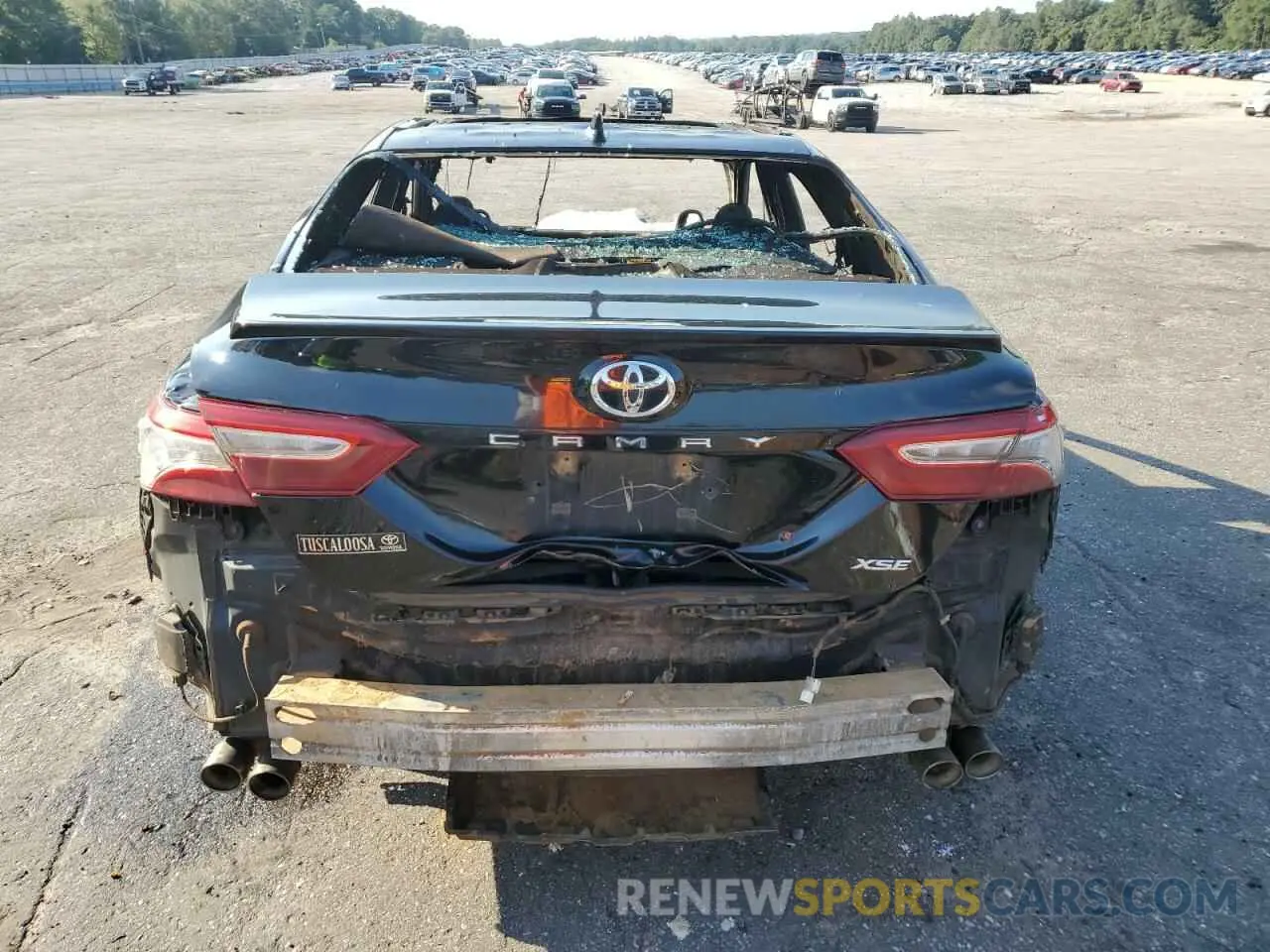 6 fotografías del automóvil dañado 4T1K61AK1LU949630 TOYOTA CAMRY 2020
