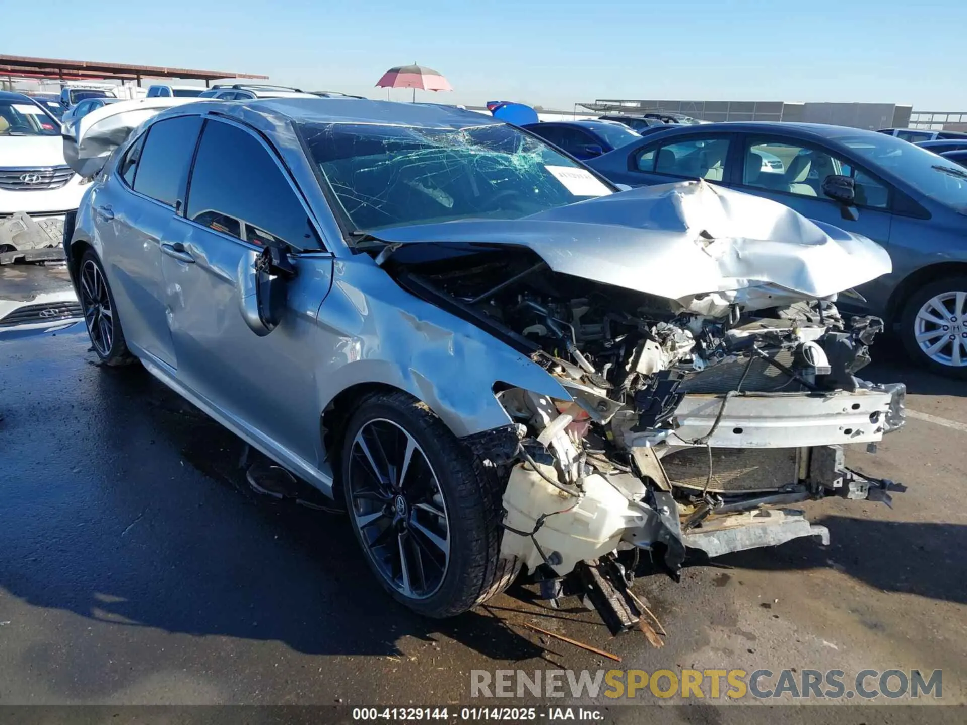 1 fotografías del automóvil dañado 4T1K61AK2LU325609 TOYOTA CAMRY 2020