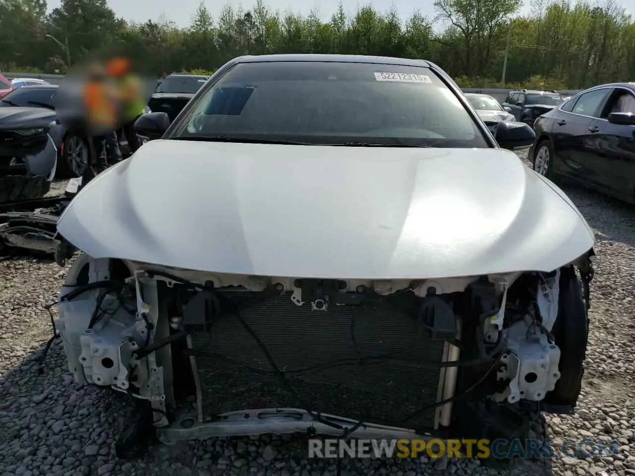 5 fotografías del automóvil dañado 4T1K61AK2LU372719 TOYOTA CAMRY 2020