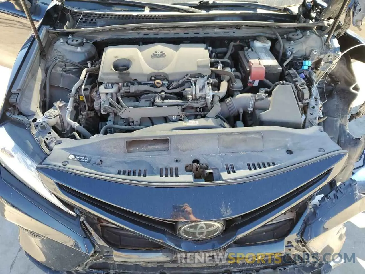 11 fotografías del automóvil dañado 4T1K61AK2LU500635 TOYOTA CAMRY 2020