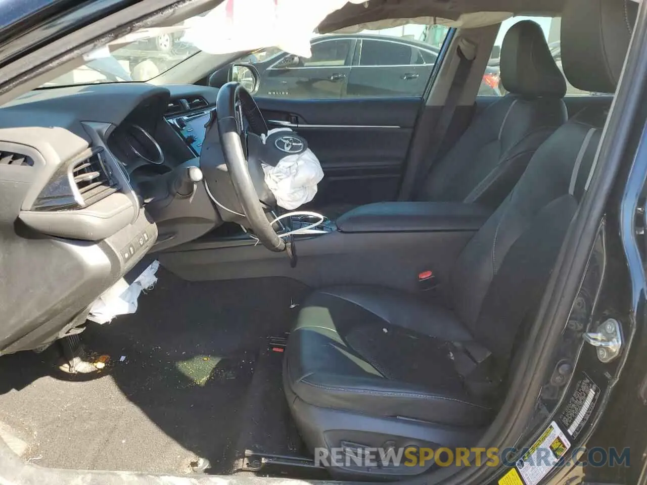7 fotografías del automóvil dañado 4T1K61AK2LU500635 TOYOTA CAMRY 2020