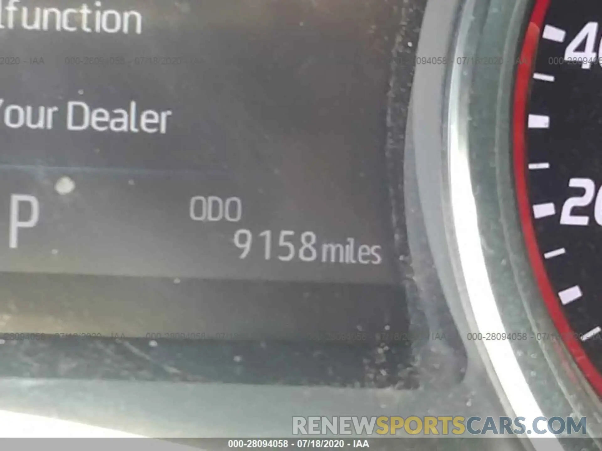 7 fotografías del automóvil dañado 4T1K61AK2LU896422 TOYOTA CAMRY 2020