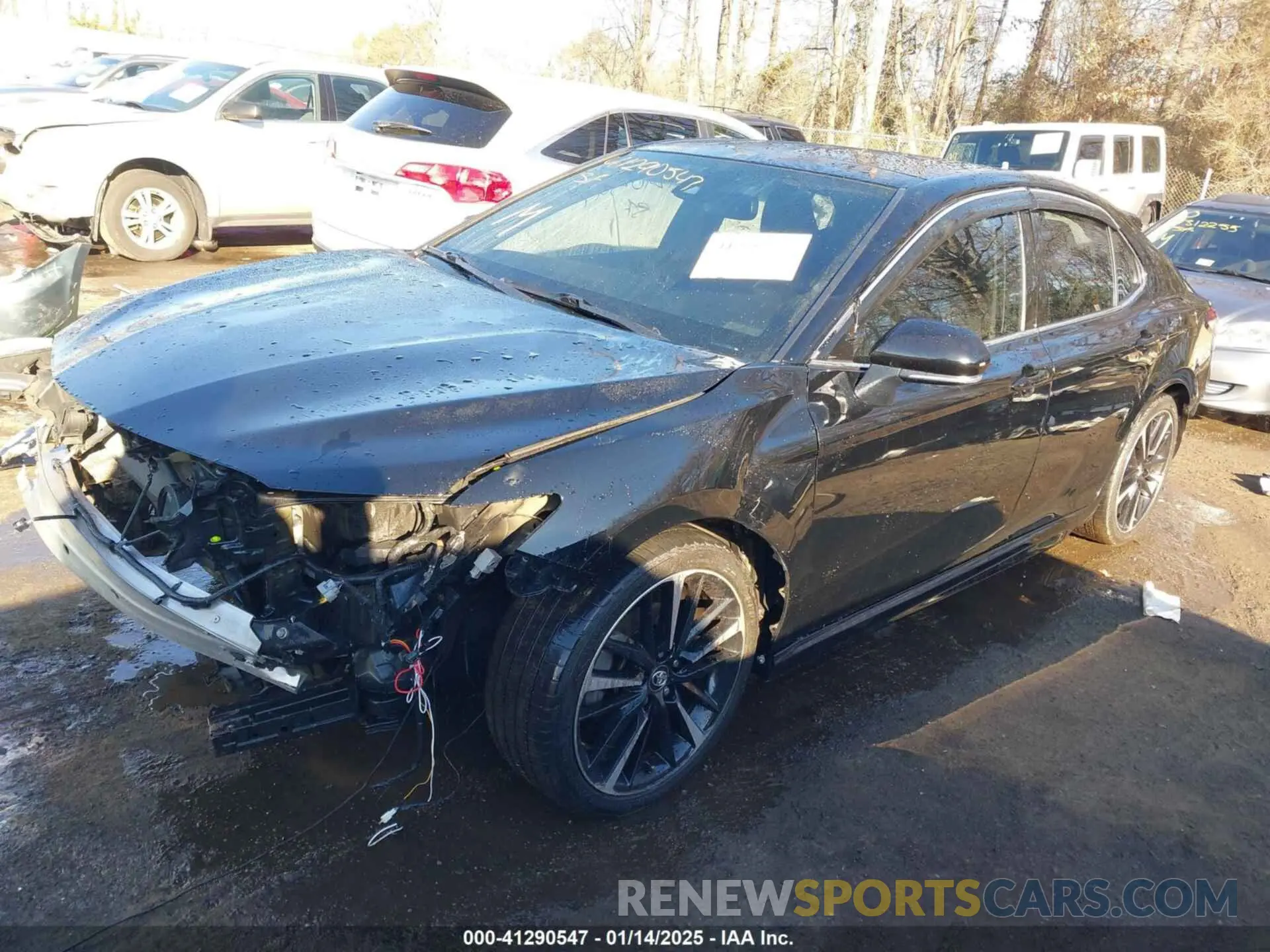 2 fotografías del automóvil dañado 4T1K61AK2LU925434 TOYOTA CAMRY 2020