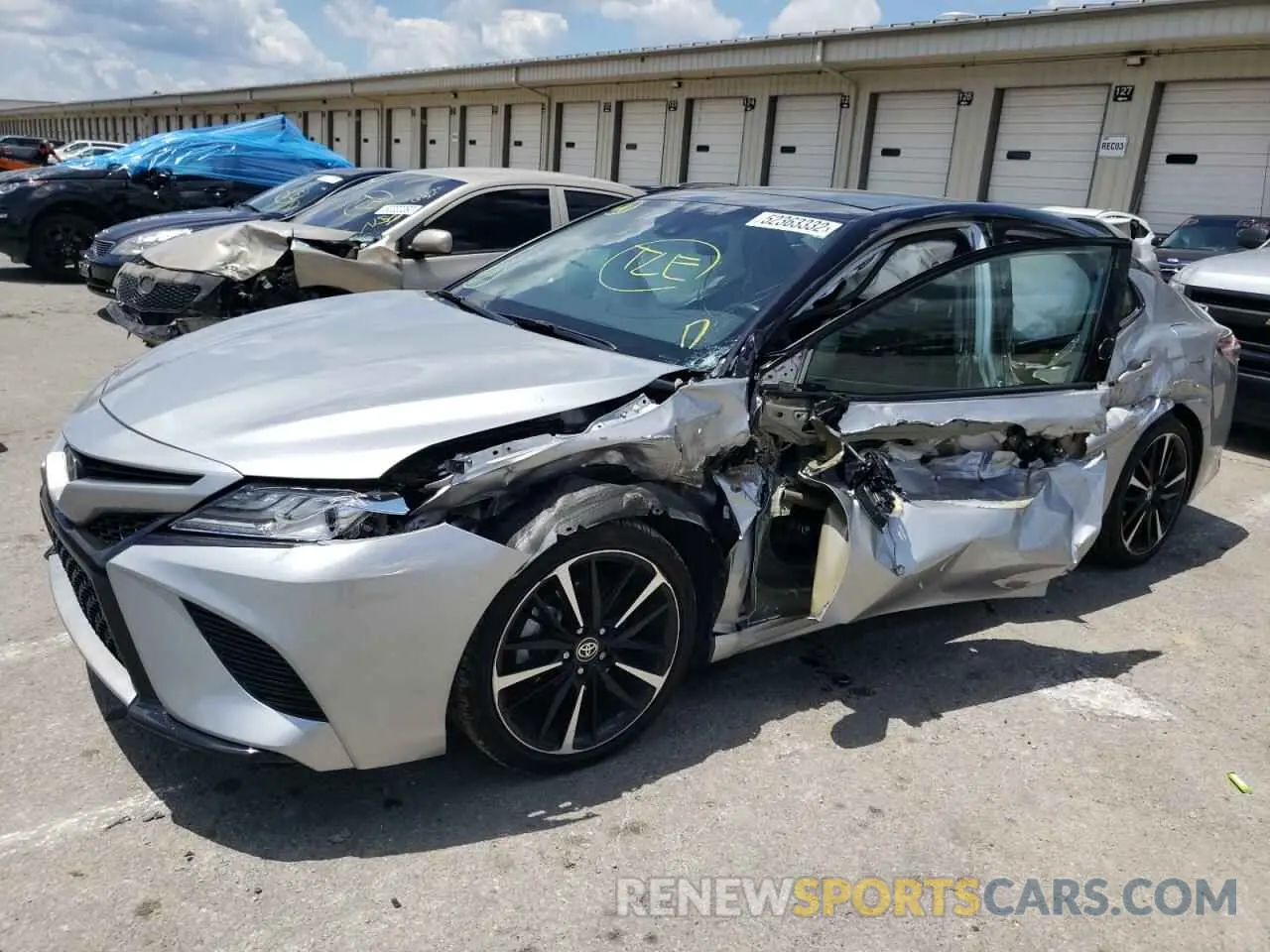 9 fotografías del automóvil dañado 4T1K61AK3LU358635 TOYOTA CAMRY 2020