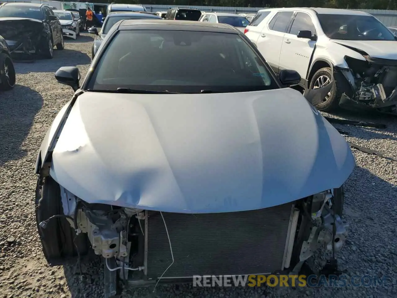 5 fotografías del automóvil dañado 4T1K61AK3LU362975 TOYOTA CAMRY 2020