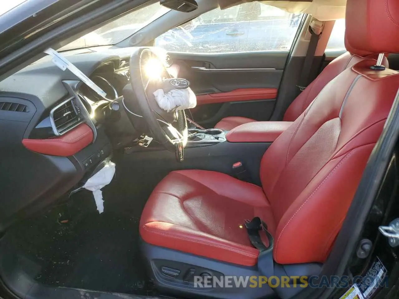 7 fotografías del automóvil dañado 4T1K61AK3LU385057 TOYOTA CAMRY 2020