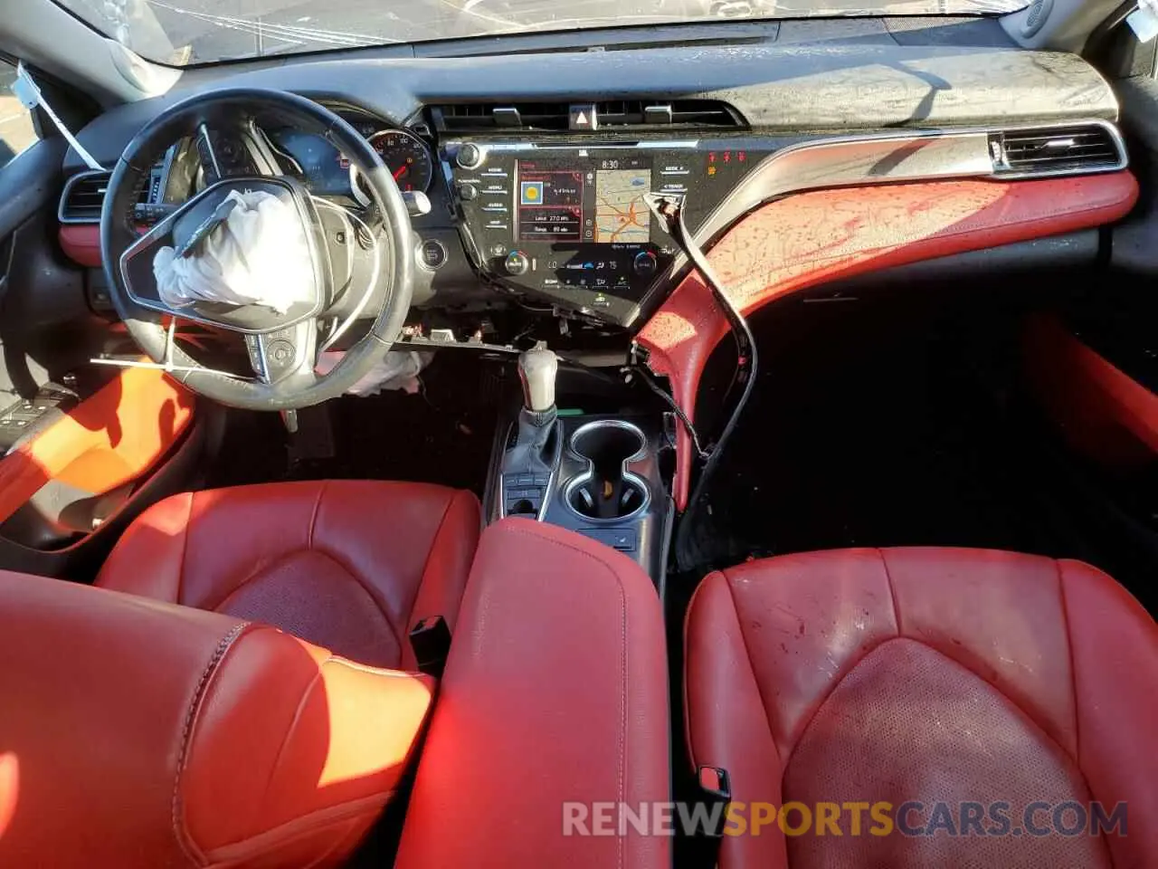 8 fotografías del automóvil dañado 4T1K61AK3LU385057 TOYOTA CAMRY 2020