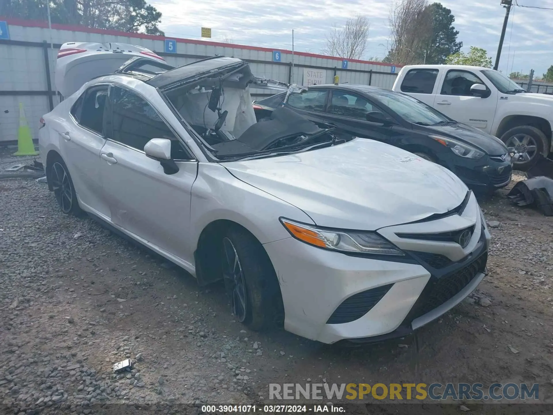 1 fotografías del automóvil dañado 4T1K61AK3LU872064 TOYOTA CAMRY 2020