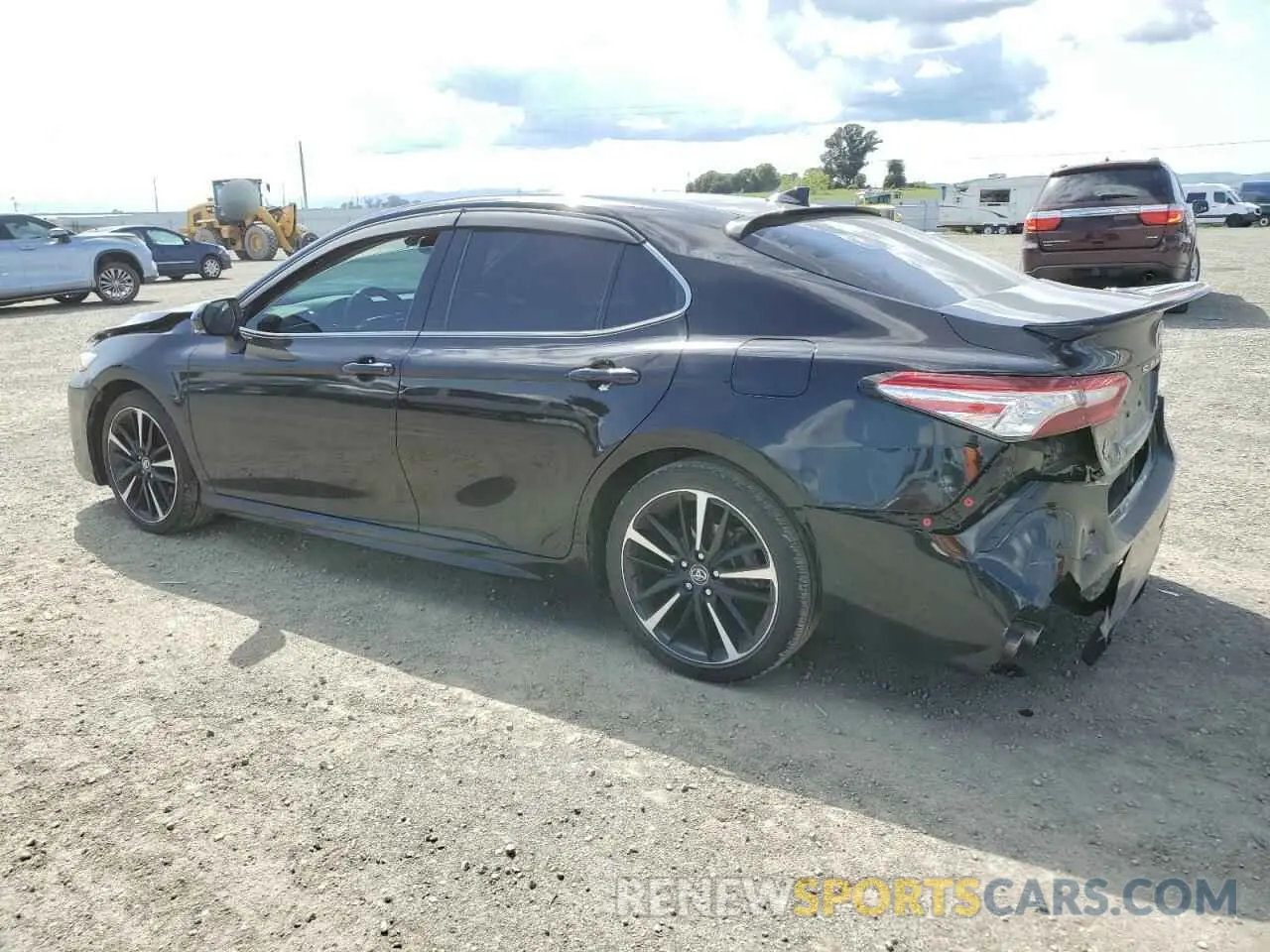 2 fotografías del automóvil dañado 4T1K61AK3LU888412 TOYOTA CAMRY 2020
