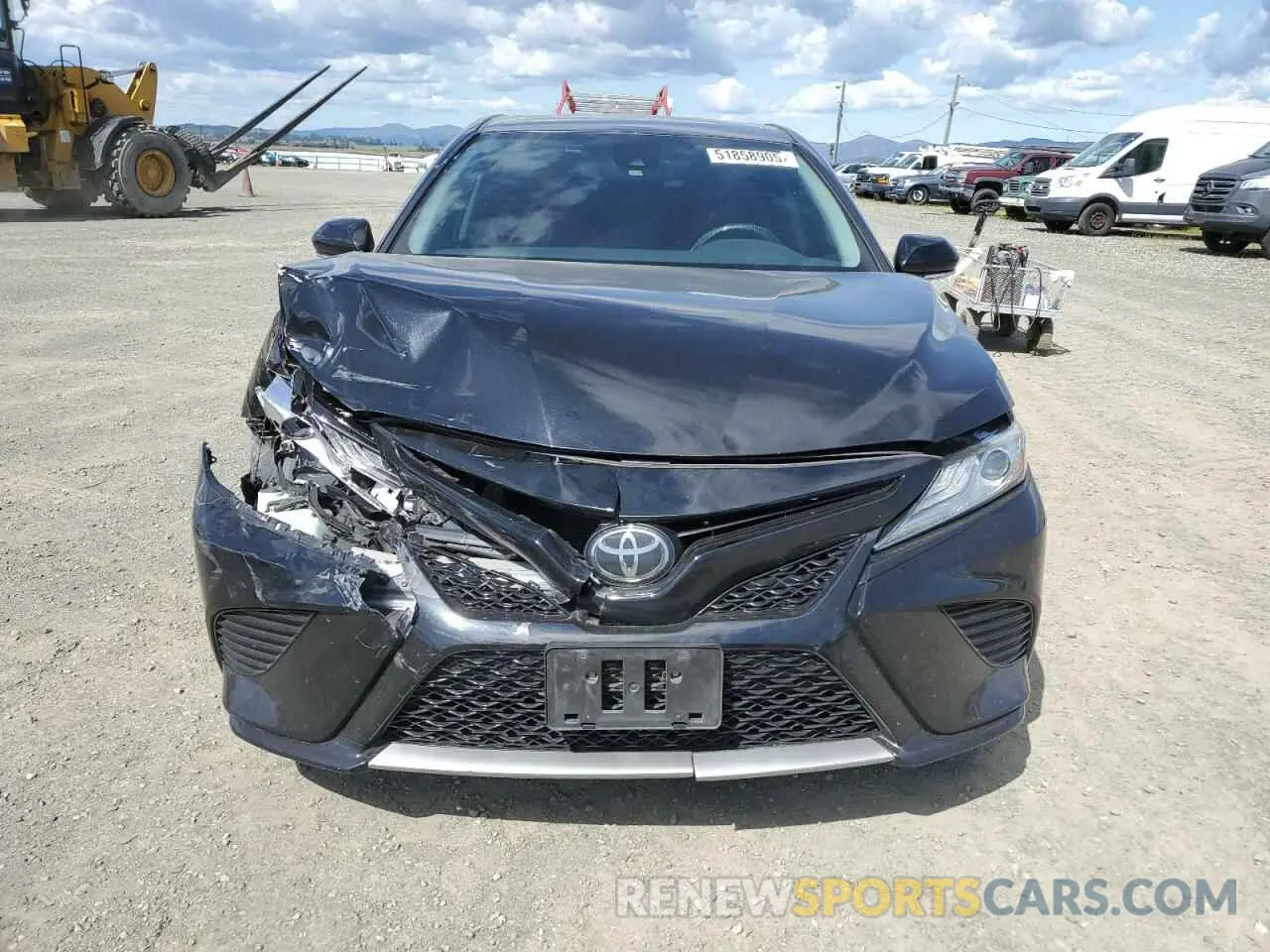 5 fotografías del automóvil dañado 4T1K61AK3LU888412 TOYOTA CAMRY 2020