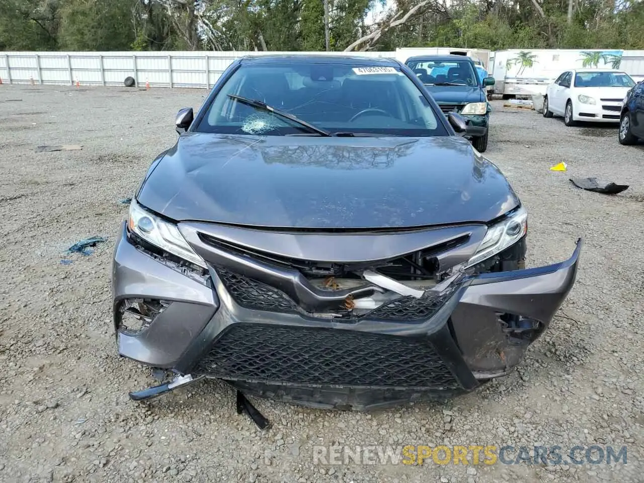 5 fotografías del automóvil dañado 4T1K61AK3LU931811 TOYOTA CAMRY 2020