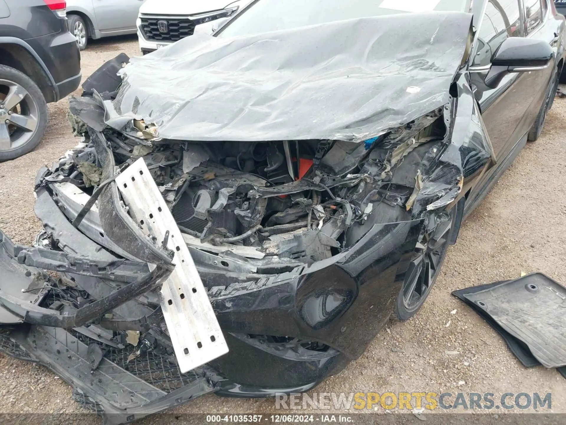 6 fotografías del automóvil dañado 4T1K61AK3LU955462 TOYOTA CAMRY 2020