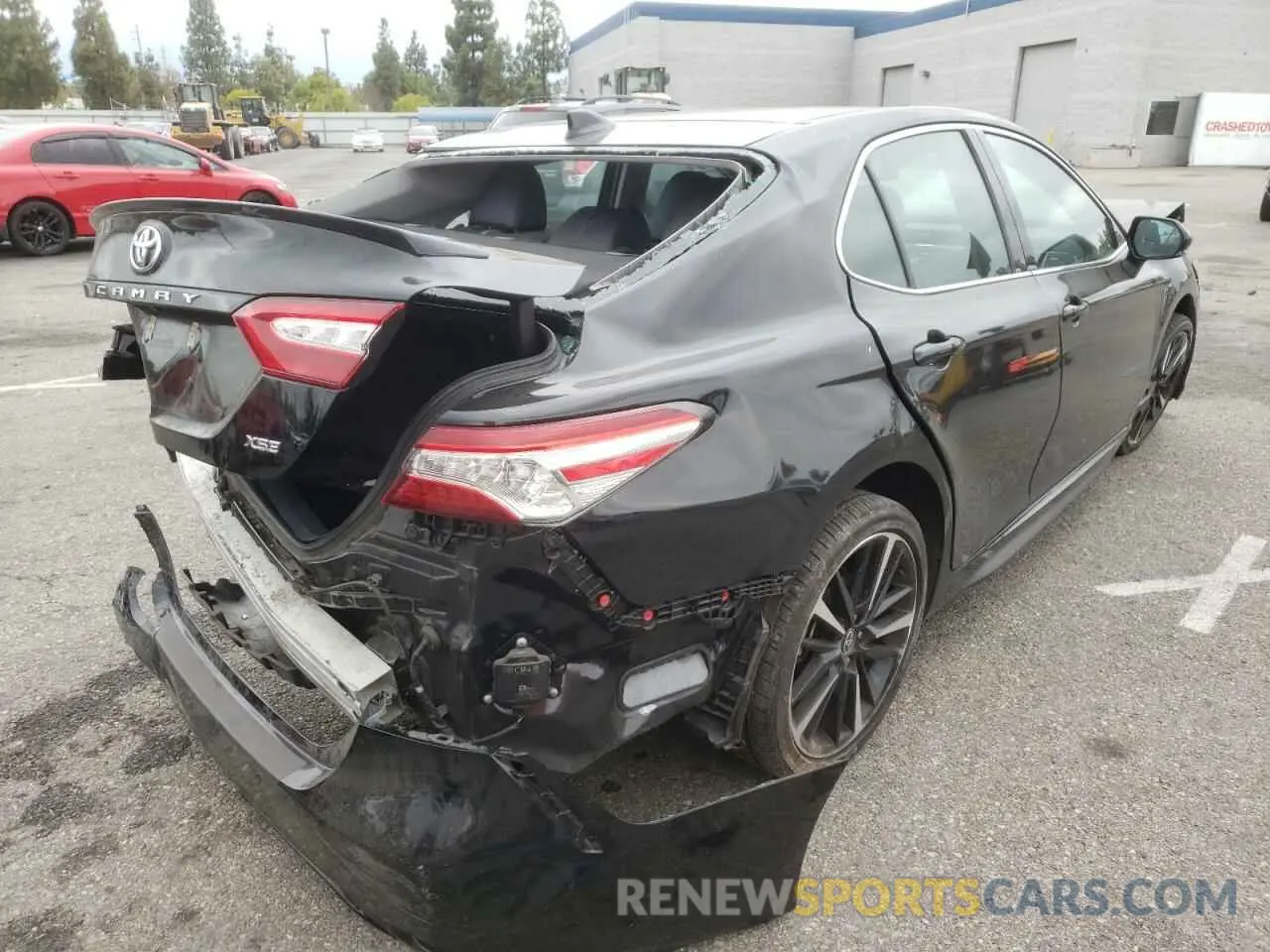 4 fotografías del automóvil dañado 4T1K61AK3LU960788 TOYOTA CAMRY 2020