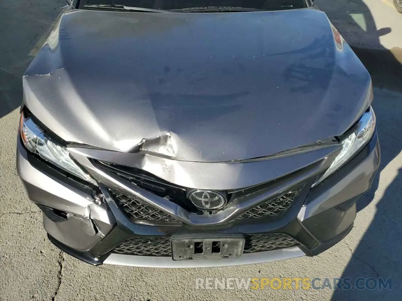 11 fotografías del automóvil dañado 4T1K61AK3LU966042 TOYOTA CAMRY 2020