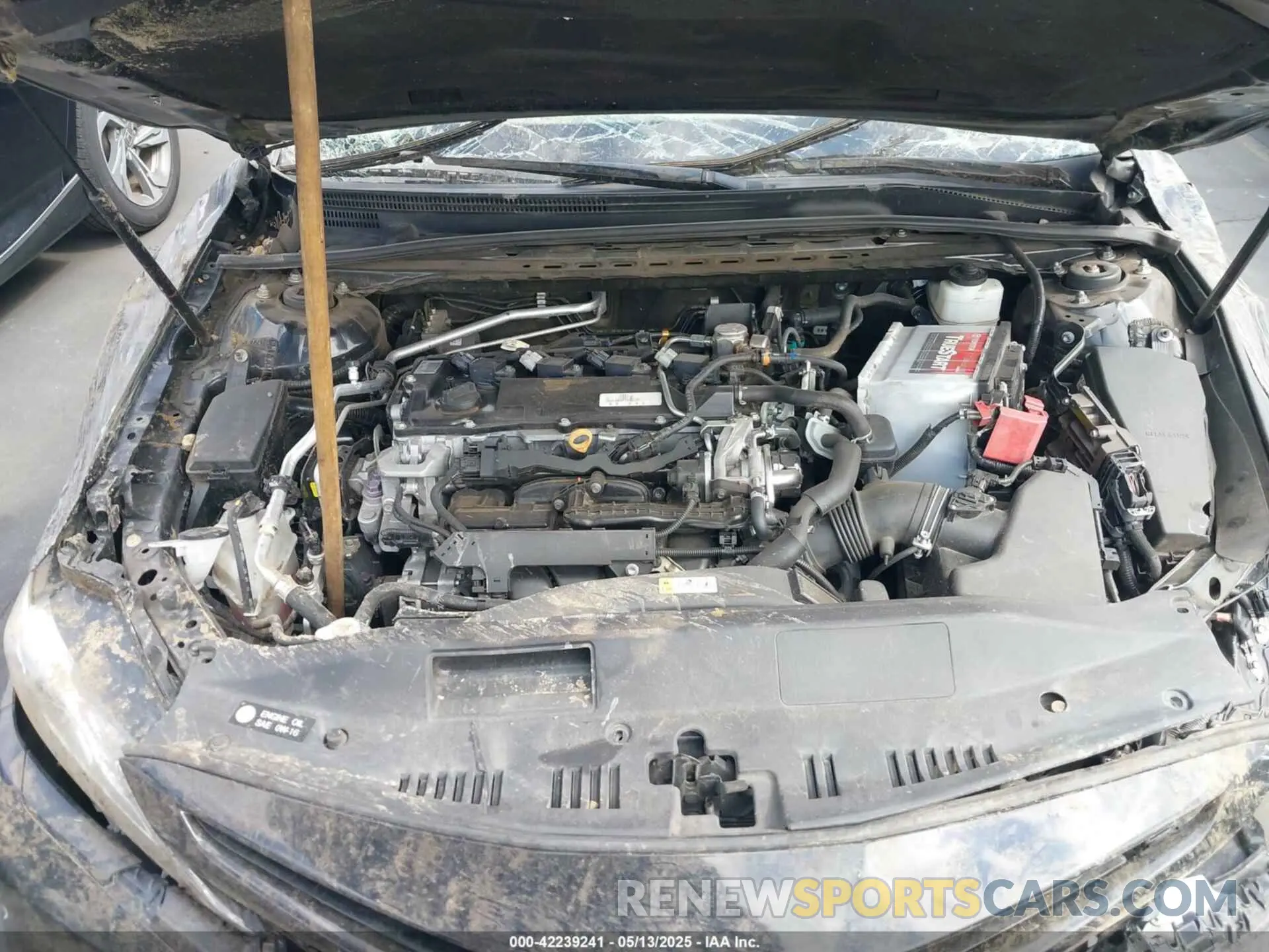 10 fotografías del automóvil dañado 4T1K61AK4LU303885 TOYOTA CAMRY 2020