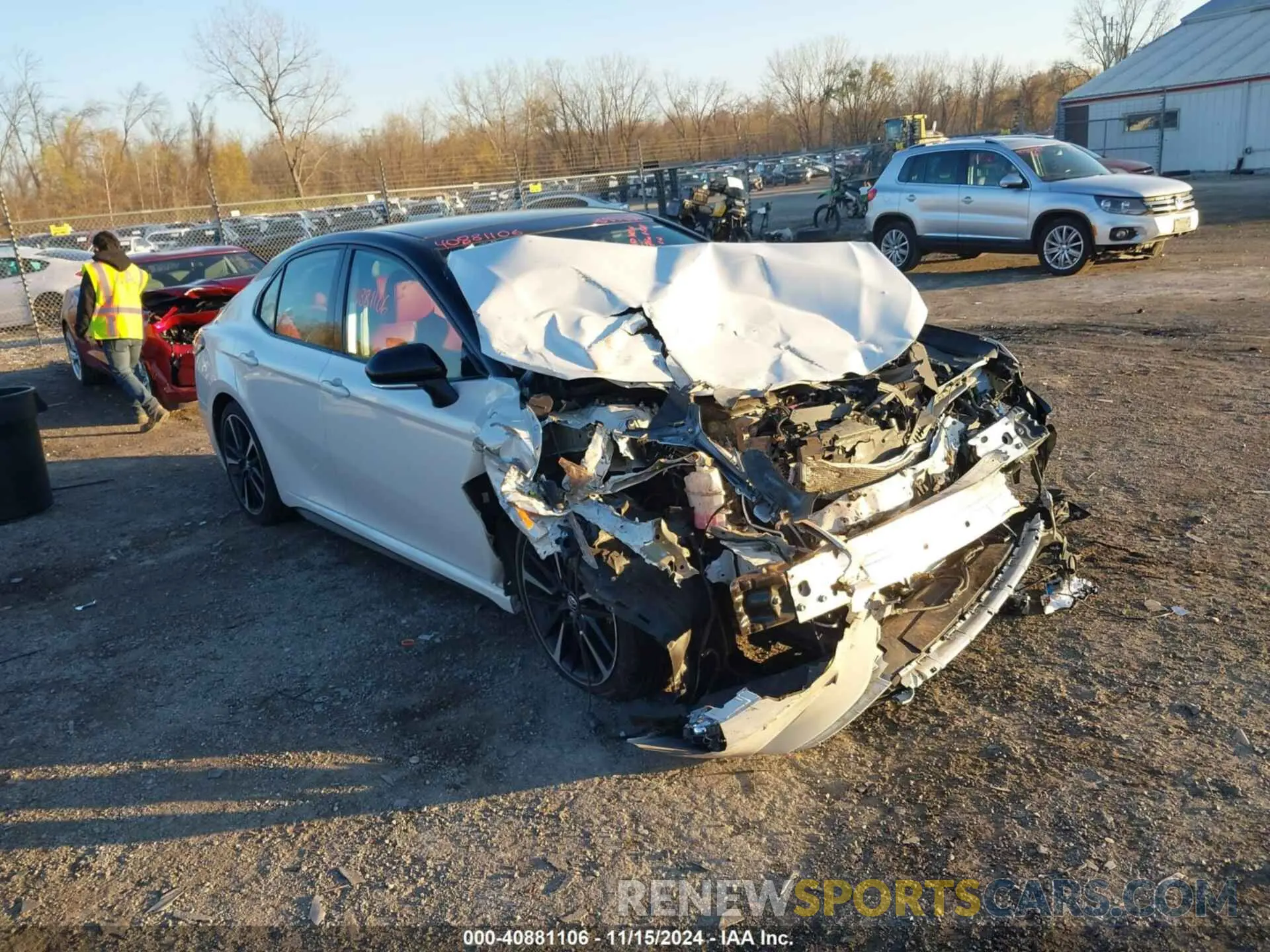 1 fotografías del automóvil dañado 4T1K61AK4LU330147 TOYOTA CAMRY 2020