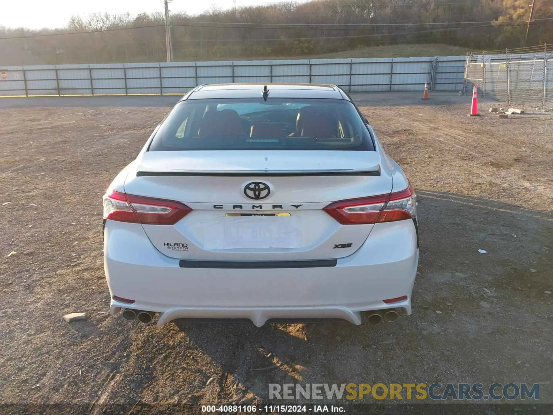 15 fotografías del automóvil dañado 4T1K61AK4LU330147 TOYOTA CAMRY 2020