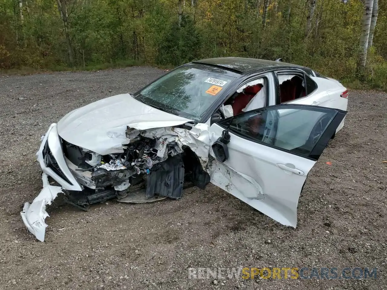 1 fotografías del automóvil dañado 4T1K61AK4LU353282 TOYOTA CAMRY 2020