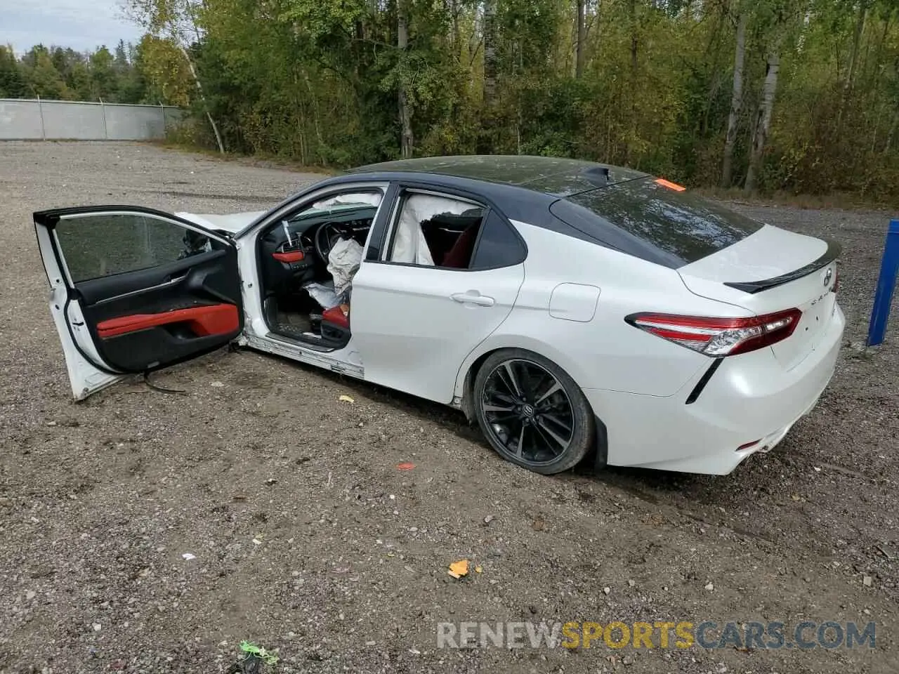 2 fotografías del automóvil dañado 4T1K61AK4LU353282 TOYOTA CAMRY 2020