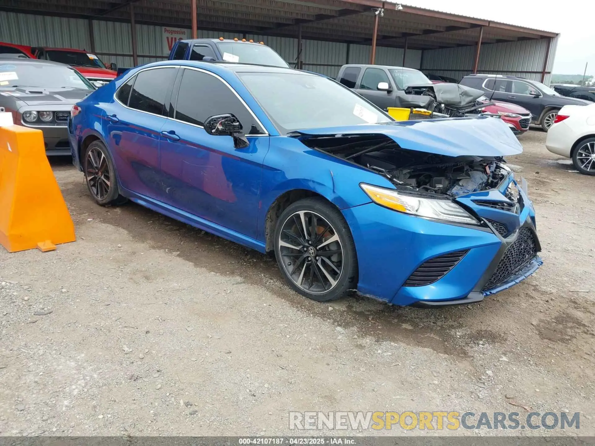1 fotografías del automóvil dañado 4T1K61AK4LU395791 TOYOTA CAMRY 2020