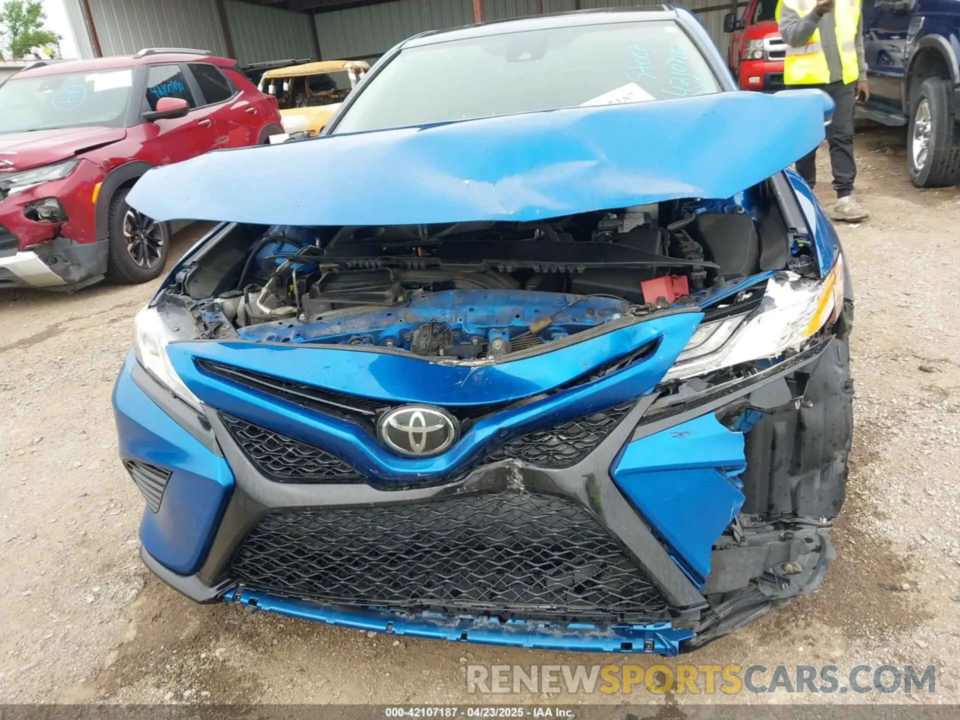 6 fotografías del automóvil dañado 4T1K61AK4LU395791 TOYOTA CAMRY 2020