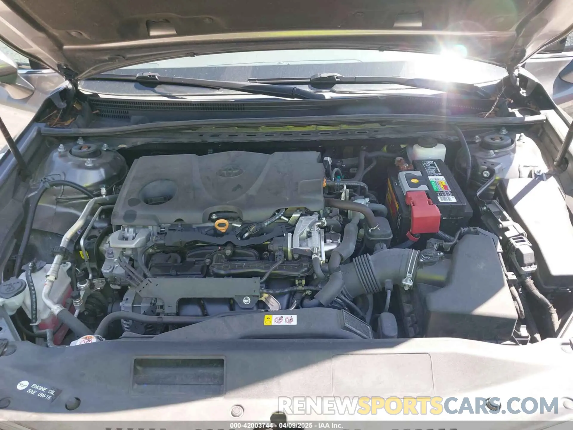 10 fotografías del automóvil dañado 4T1K61AK4LU504704 TOYOTA CAMRY 2020
